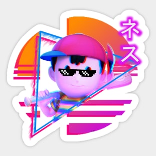 Lookin' Cool Ness! Sticker